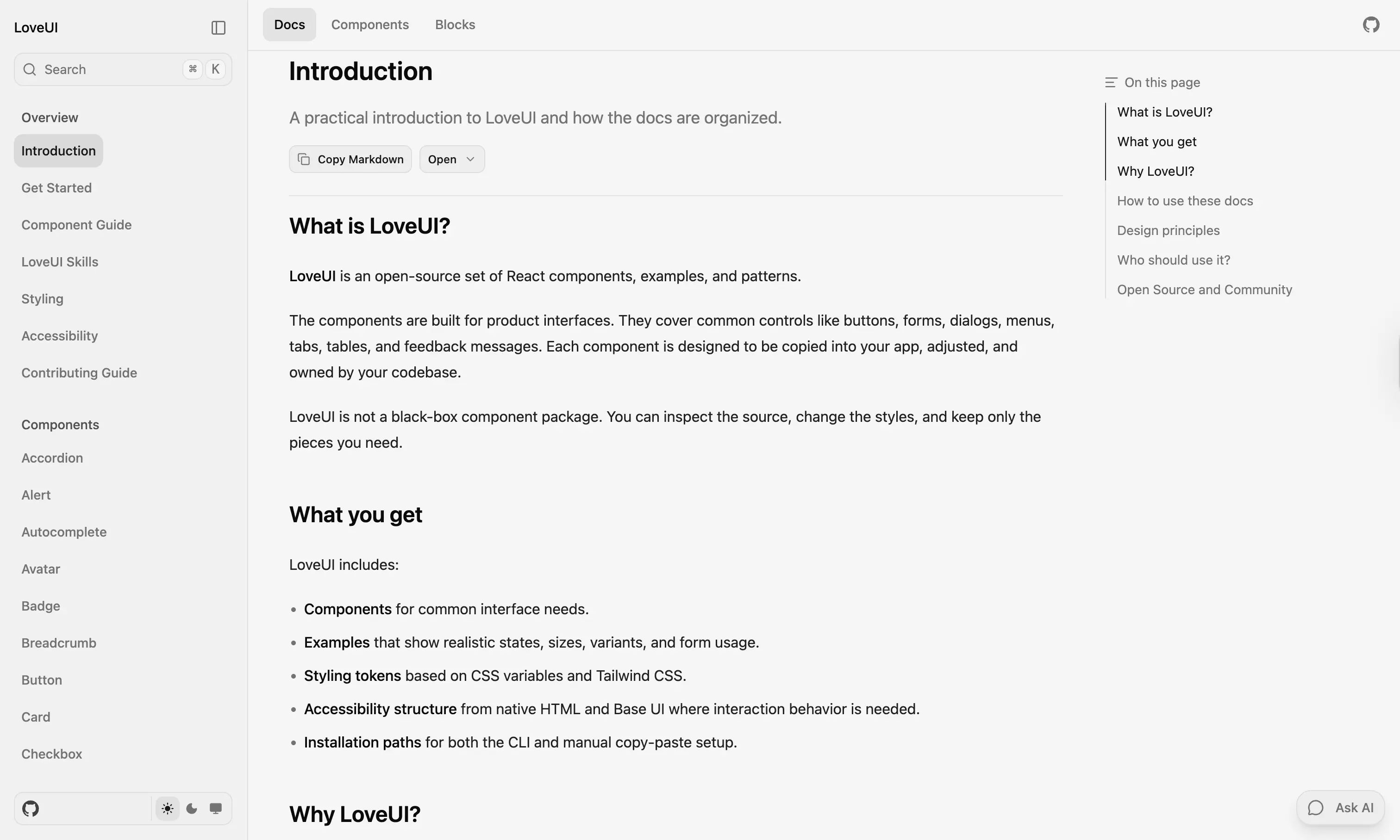 Dashboard preview