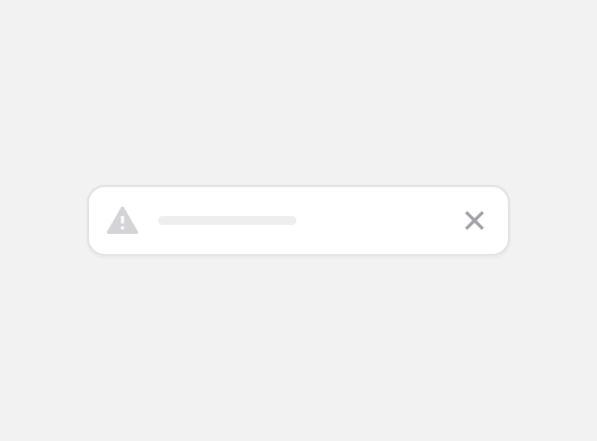 Alert building block preview