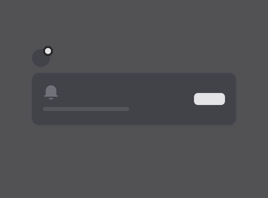 Toast building block preview dark